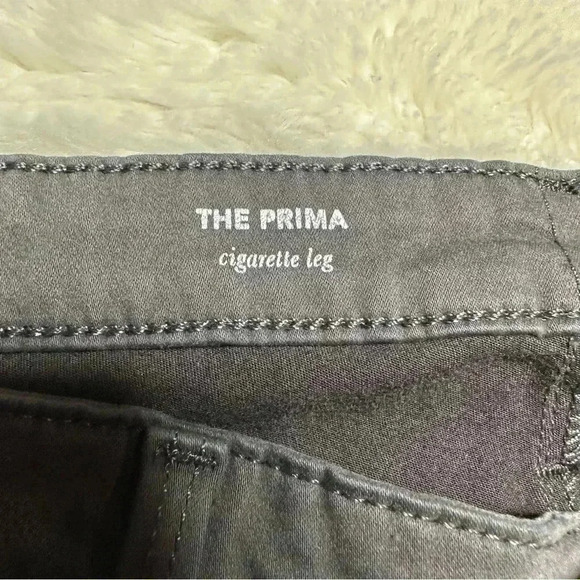 Adriano Goldschmied Jeans The Prima Cigarette Leg Grey Size 27 - Picture 7 of 16